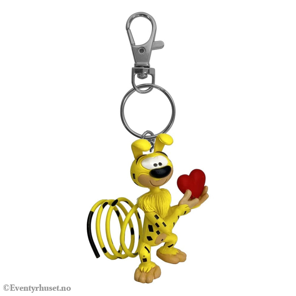 Marsupilami Keychain Marsupilami Heart 12 cm Fashion & Accessories