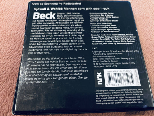 Martin Beck – Mannen som gikk opp i røyk. Lydbok på CD.