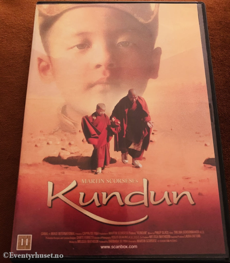 Martin Scorseses Kundun. 1937. Dvd. Dvd