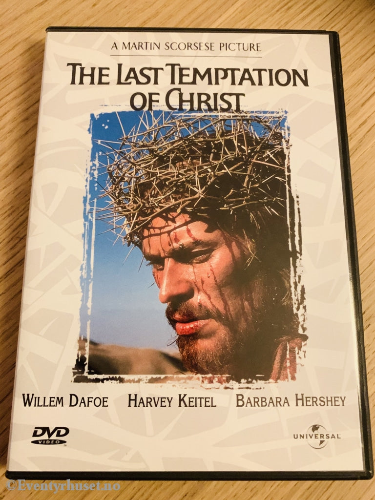 Martin Scorsess The Last Temptation Of Christ. 1988. Dvd. Dvd