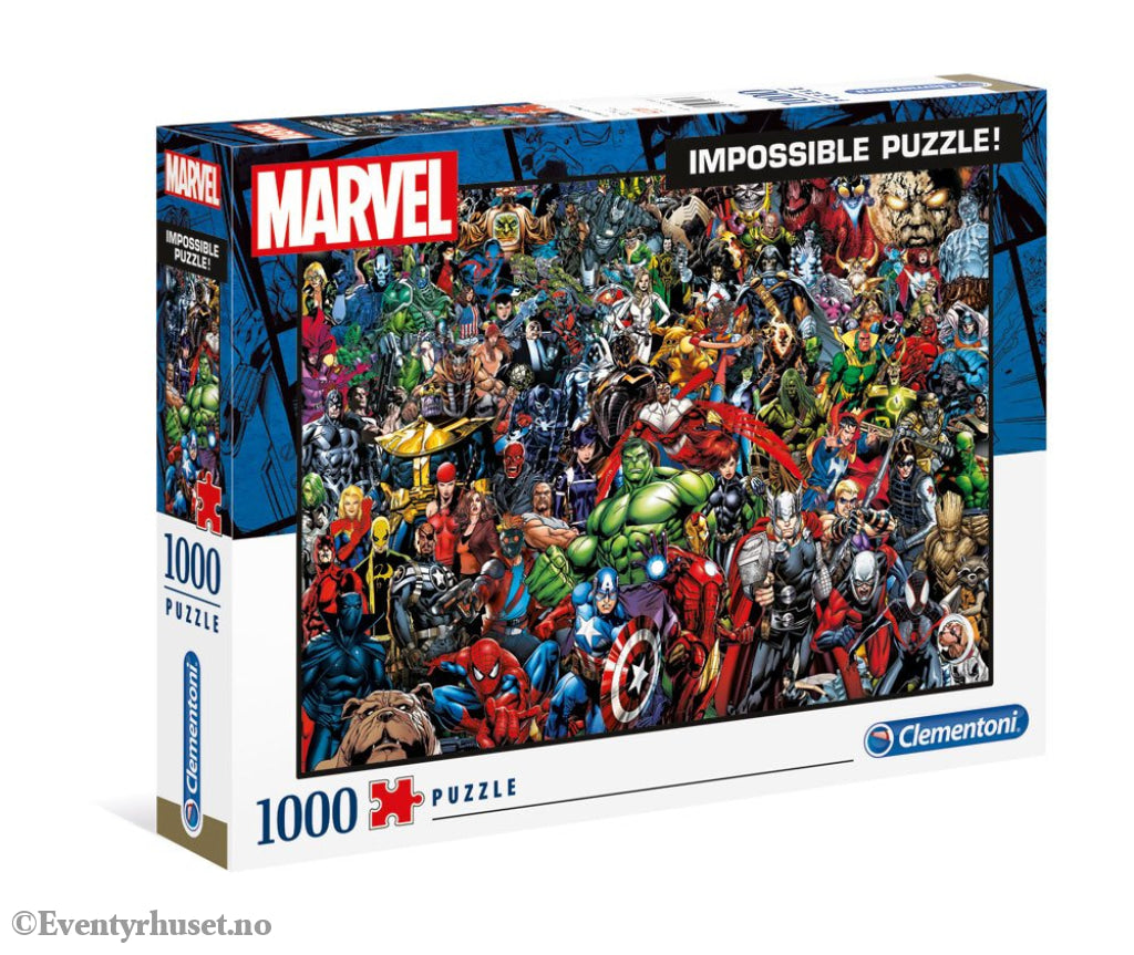 Marvel 80th Anniversary Impossible Puzzle Characters Games