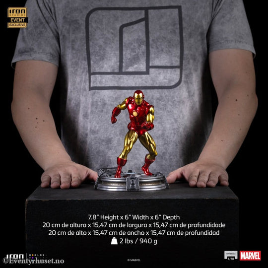Marvel Art Scale Statue 1/10 Iron Man (CCXP Exclusive 2025) 20 cm Collectibles