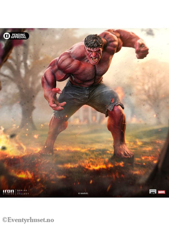 Marvel Art Scale Statue 1/10 Red Hulk 23 cm Collectibles
