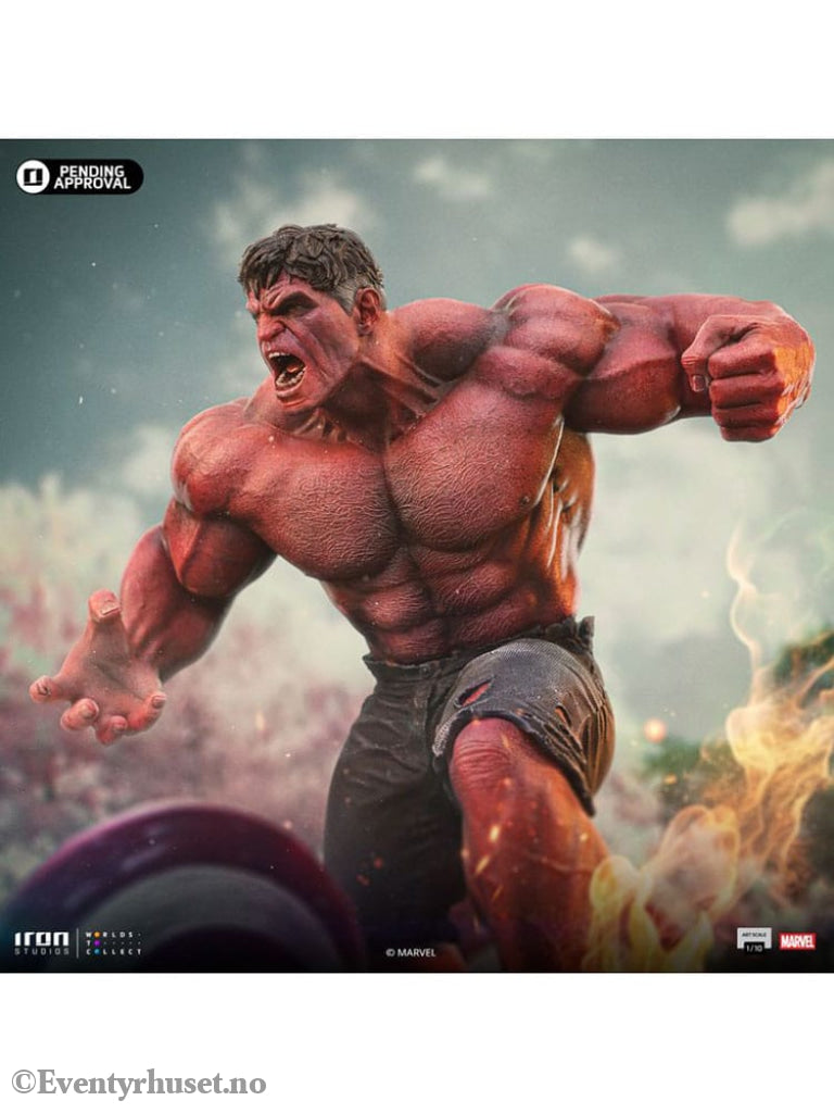 Marvel Art Scale Statue 1/10 Red Hulk 23 cm Collectibles