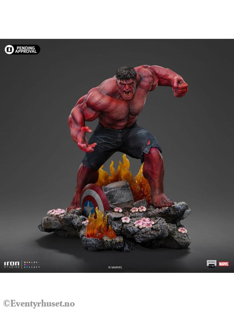 Marvel Art Scale Statue 1/10 Red Hulk 23 cm Collectibles