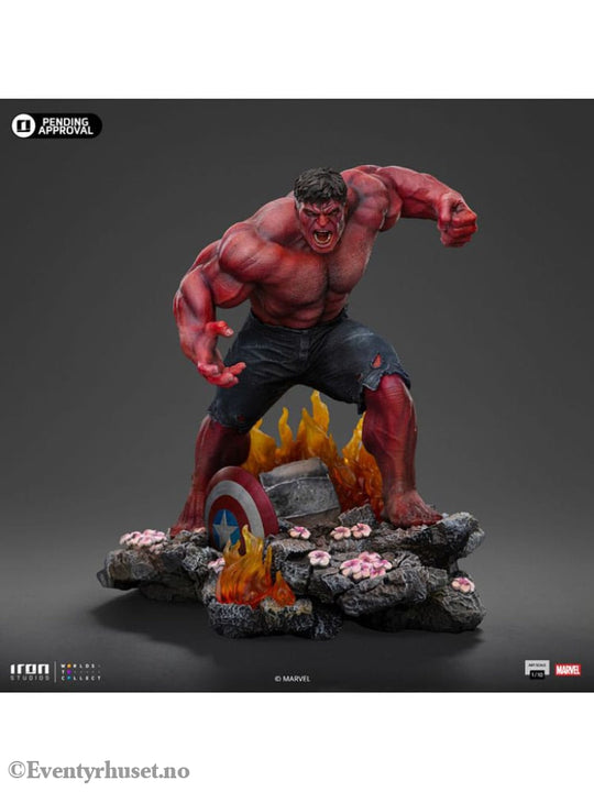 Marvel Art Scale Statue 1/10 Red Hulk 23 cm Collectibles