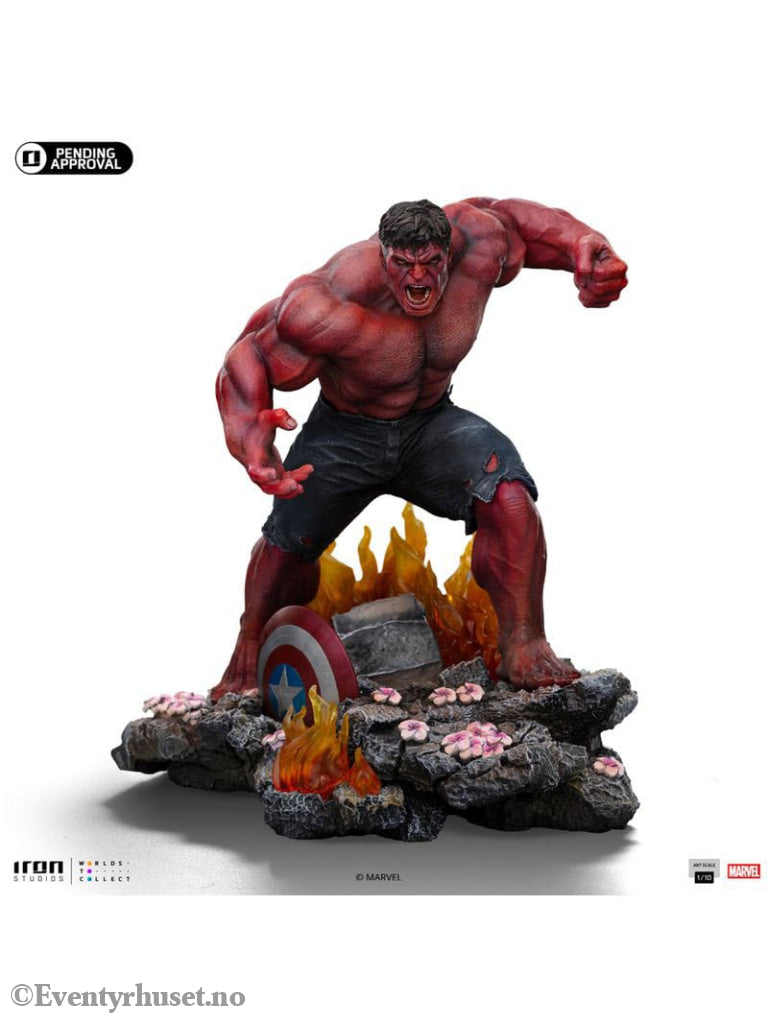 Marvel Art Scale Statue 1/10 Red Hulk 23 cm Collectibles