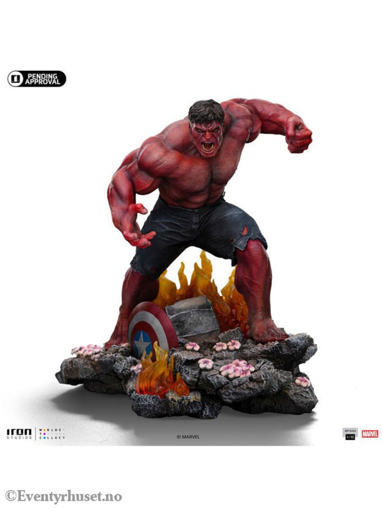 Marvel Art Scale Statue 1/10 Red Hulk 23 cm Collectibles