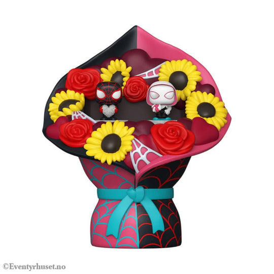 Marvel Bitty POP! Bouquet Vinyl Figure 2-Pack Miles Morales & Ghost Spider (Valentine) 4 cm Collectibles