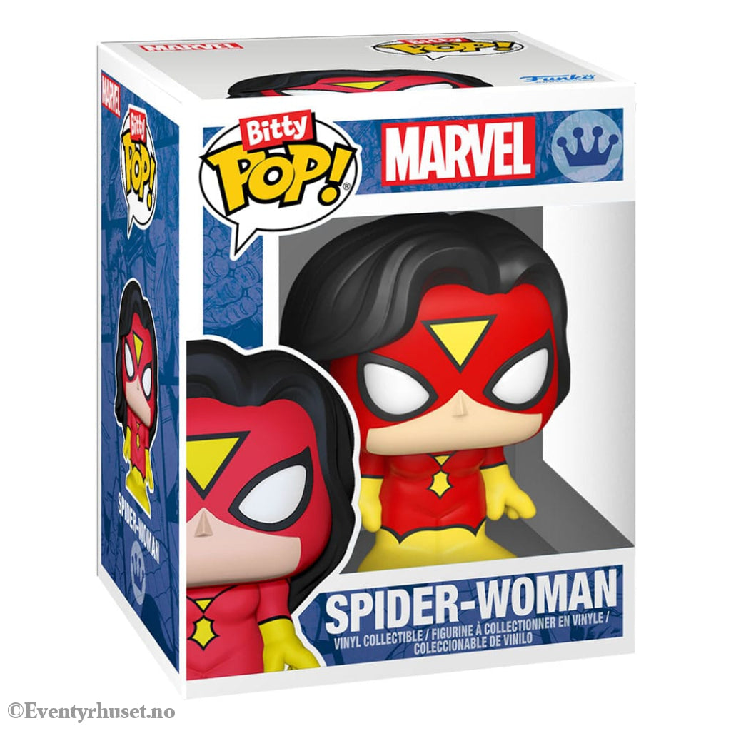 Marvel Bitty POP! Display with 2 Vinyl Figures Spider-Man Web Collectibles