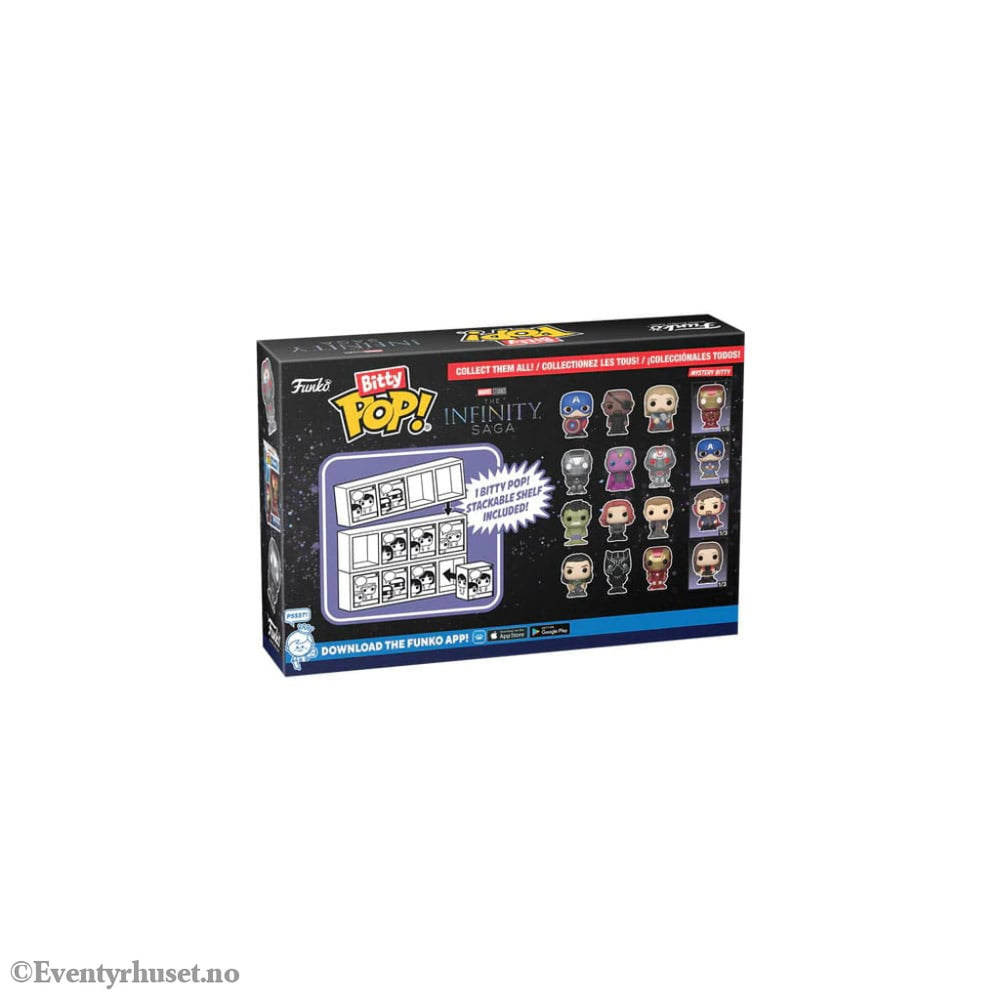 Marvel Bitty POP! Vinyl Figure 4-Pack Hulk 2,5 cm Collectibles