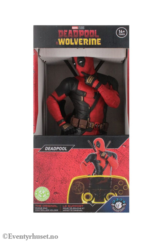 Marvel Cable Guys R.E.S.T Collectable Charging Stand Deadpool 3 23 cm Home & Gifts
