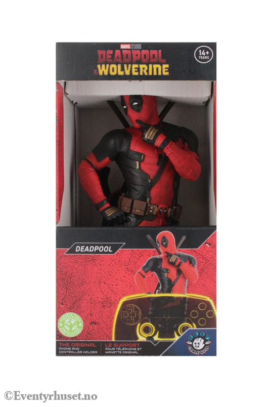 Marvel Cable Guys R.E.S.T Collectable Charging Stand Deadpool 3 23 cm Home & Gifts
