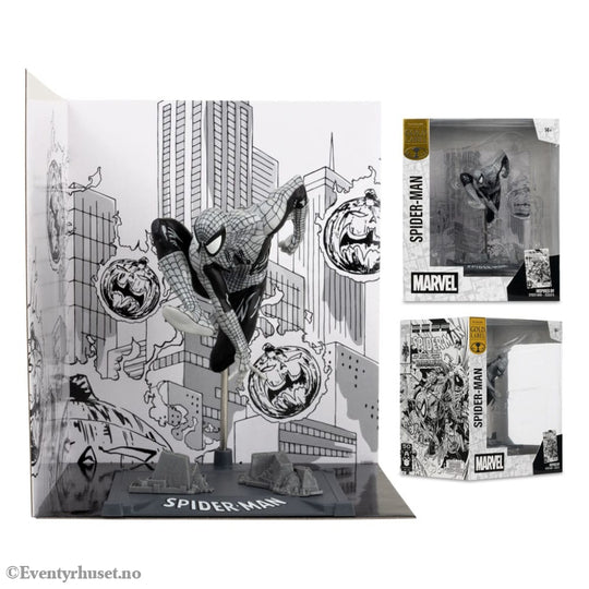 Marvel Collection PVC Statue 1/10 Spider-Man (Spider-Man #6)(Line Art)(Gold Label) 10 cm Toys