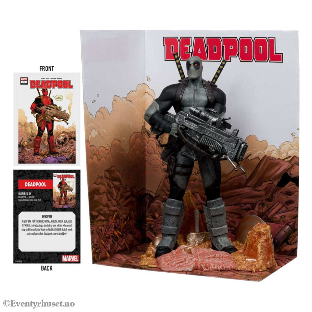 Marvel Collection PVC Statue 1/6 Deadpool (Deadpool #1)(Grey Suit Chase) 27 cm Toys