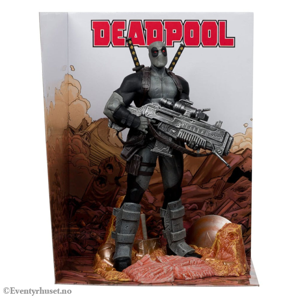 Marvel Collection PVC Statue 1/6 Deadpool (Deadpool #1)(Grey Suit Chase) 27 cm Toys
