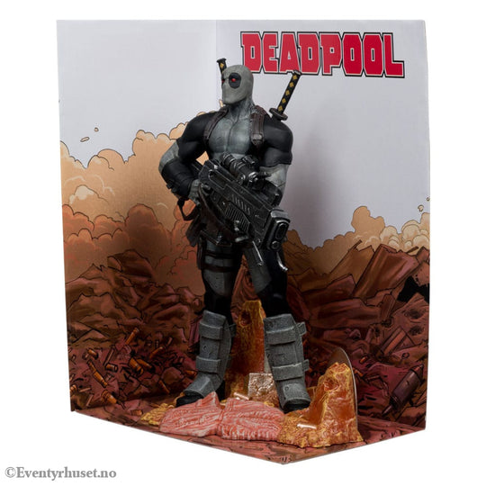Marvel Collection PVC Statue 1/6 Deadpool (Deadpool #1)(Grey Suit Chase) 27 cm Toys