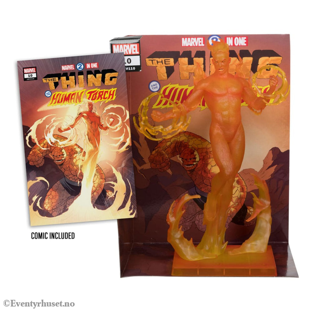 Marvel Collection PVC Statue 1/6 Human Torch (Marvel 2 in 1 #10) 29 cm Toys