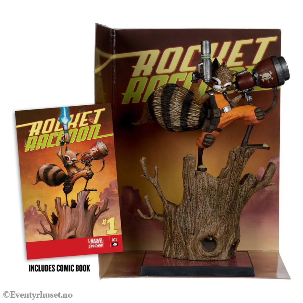 Marvel Collection PVC Statue 1/6 Rocket Racoon (Rocket Racoon: A Chasing Tale #1) 18 cm Toys