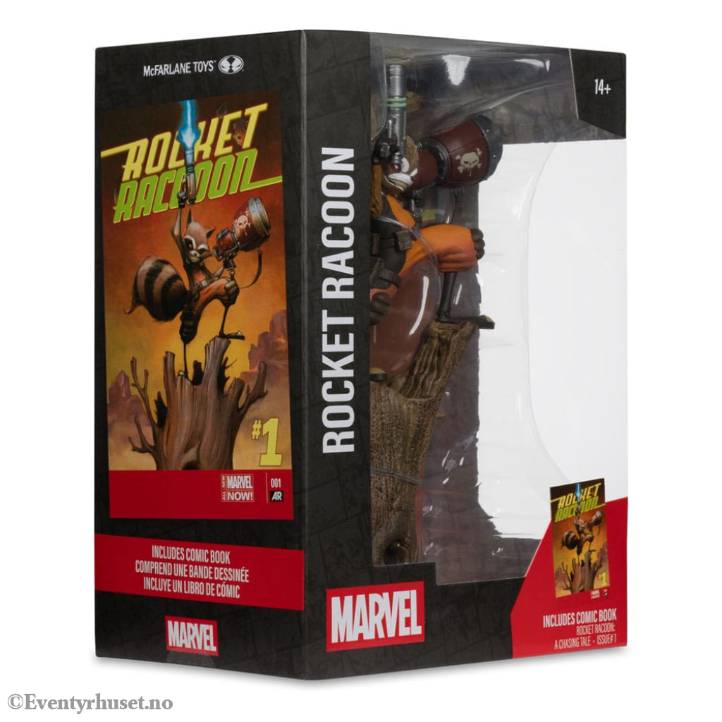 Marvel Collection PVC Statue 1/6 Rocket Racoon (Rocket Racoon: A Chasing Tale #1) 18 cm Toys