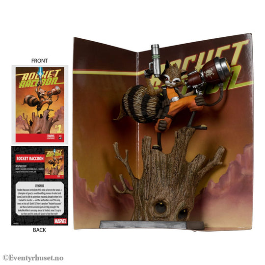 Marvel Collection PVC Statue 1/6 Rocket Racoon (Rocket Racoon: A Chasing Tale #1) 18 cm Toys