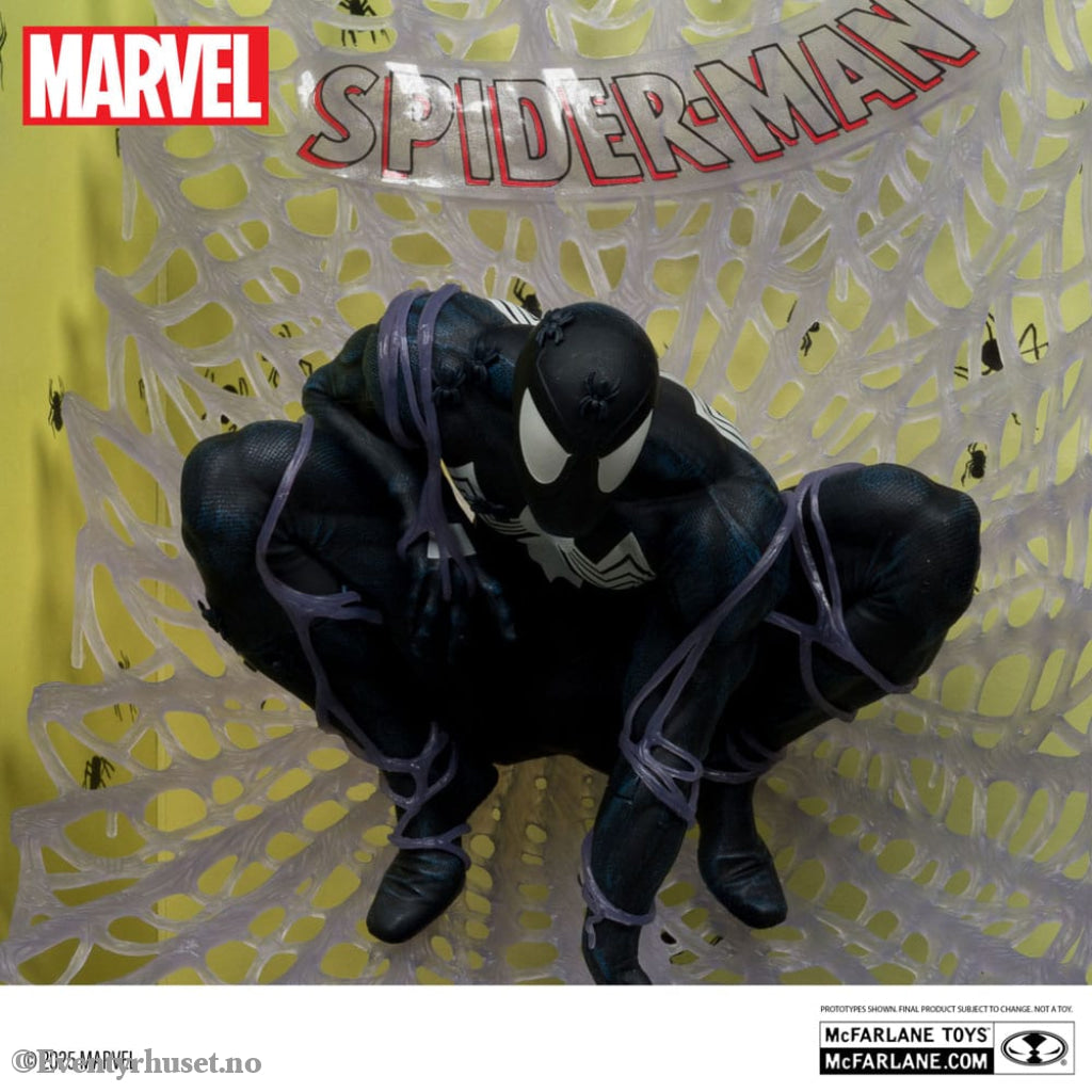 Marvel Collection PVC Statue 1/6 Spider-Man (Spider-Man #1)(Black Suit)(Chase) 15 cm Toys