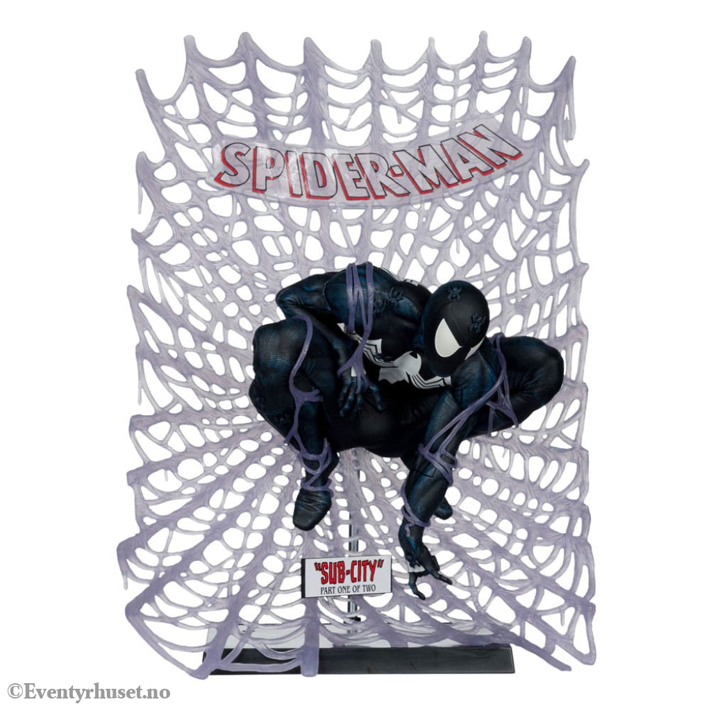 Marvel Collection PVC Statue 1/6 Spider-Man (Spider-Man #1)(Black Suit)(Chase) 15 cm Toys