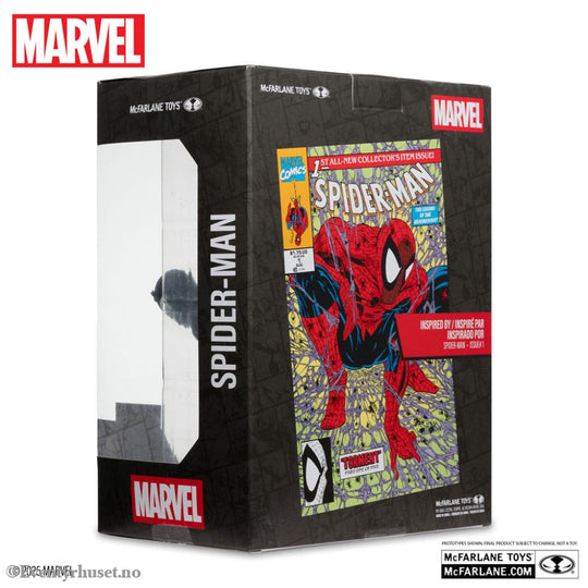 Marvel Collection PVC Statue 1/6 Spider-Man (Spider-Man #1)(Black Suit)(Chase) 15 cm Toys