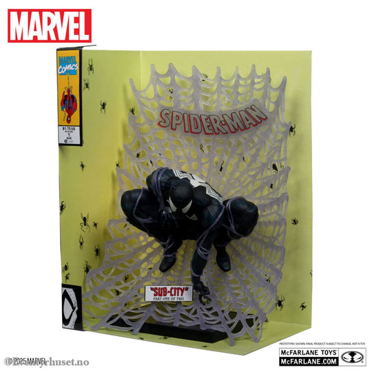 Marvel Collection PVC Statue 1/6 Spider-Man (Spider-Man #1)(Black Suit)(Chase) 15 cm Toys