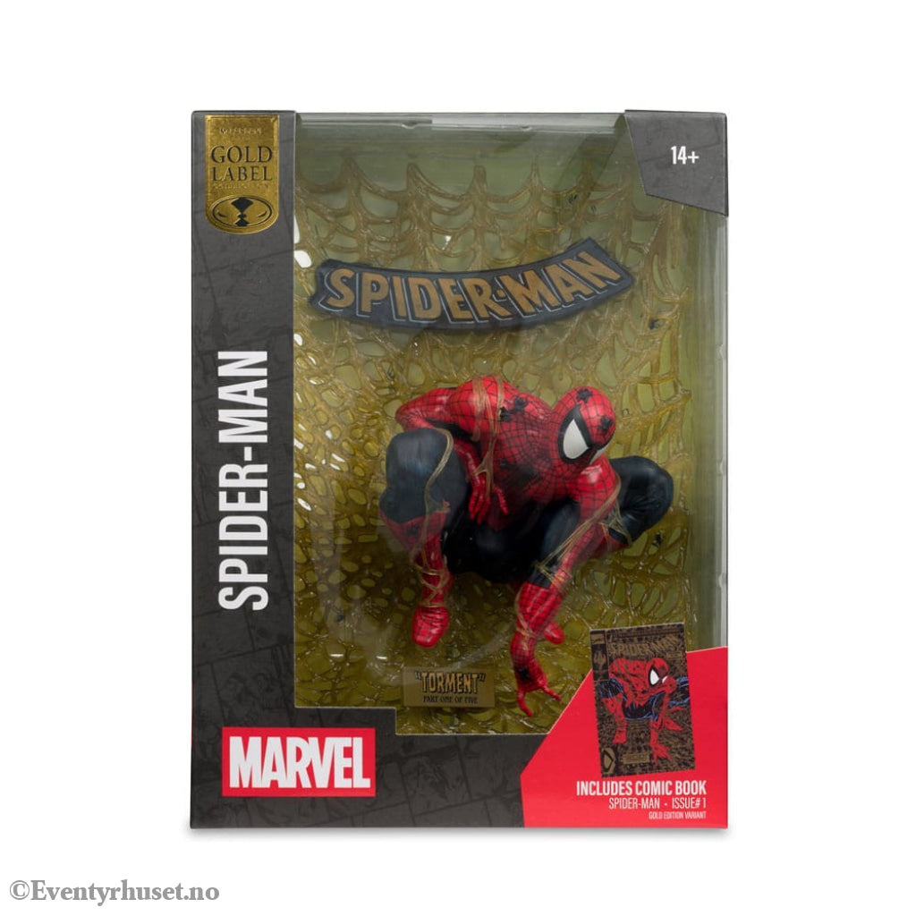 Marvel Collection PVC Statue 1/6 Spider-Man (Spider-Man # 1) (Gold Edition) (Gold Label) 15 cm Toys