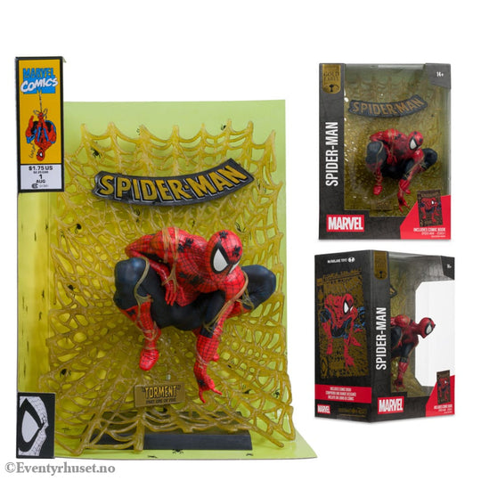 Marvel Collection PVC Statue 1/6 Spider-Man (Spider-Man # 1) (Gold Edition) (Gold Label) 15 cm Toys
