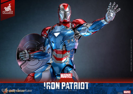 Marvel Comic Diecast Masterpiece Action Figure 1/6 Iron Patriot Hot Toys Exclusive 32 cm Toys