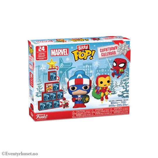 Marvel Comics Bitty POP! 24 Day Advent Calendar Countdown Collectibles