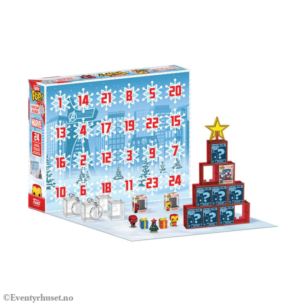 Marvel Comics Bitty POP! 24 Day Advent Calendar Countdown Collectibles