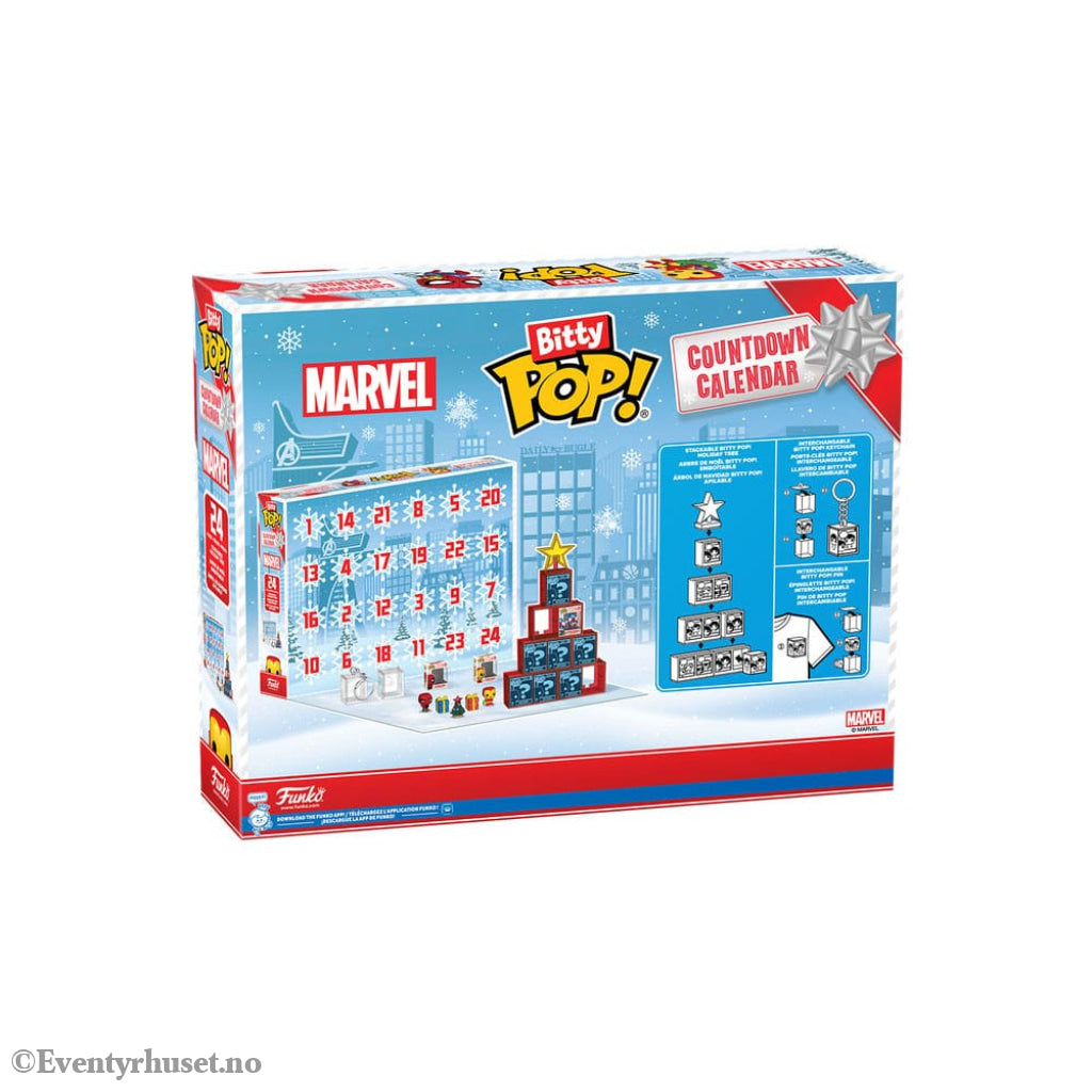 Marvel Comics Bitty POP! 24 Day Advent Calendar Countdown Collectibles