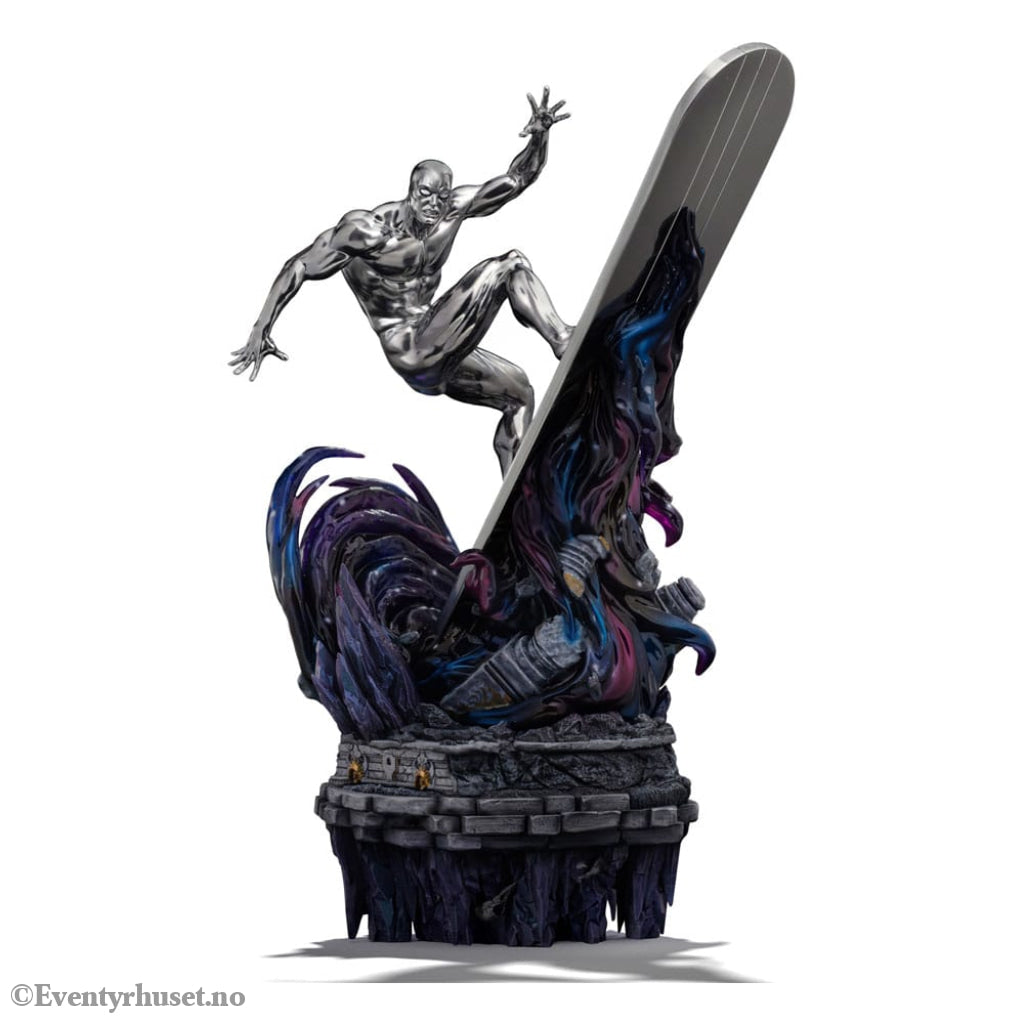 Marvel Comics Infinity Gauntlet Diorama Art Scale Statue 1/10 Silver Surfer Deluxe 36 cm Collectibles