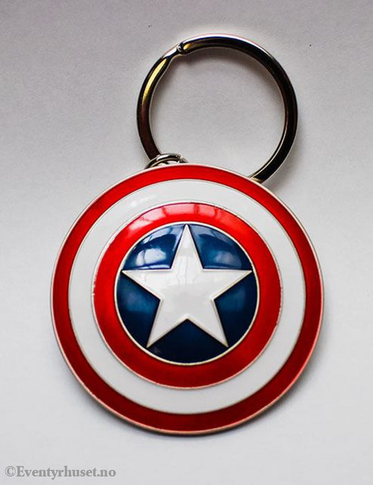 Marvel Comics Metal Keychain Captain America Shield Fashion & Accessories