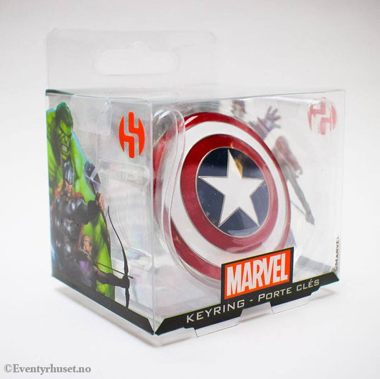Marvel Comics Metal Keychain Captain America Shield Fashion & Accessories