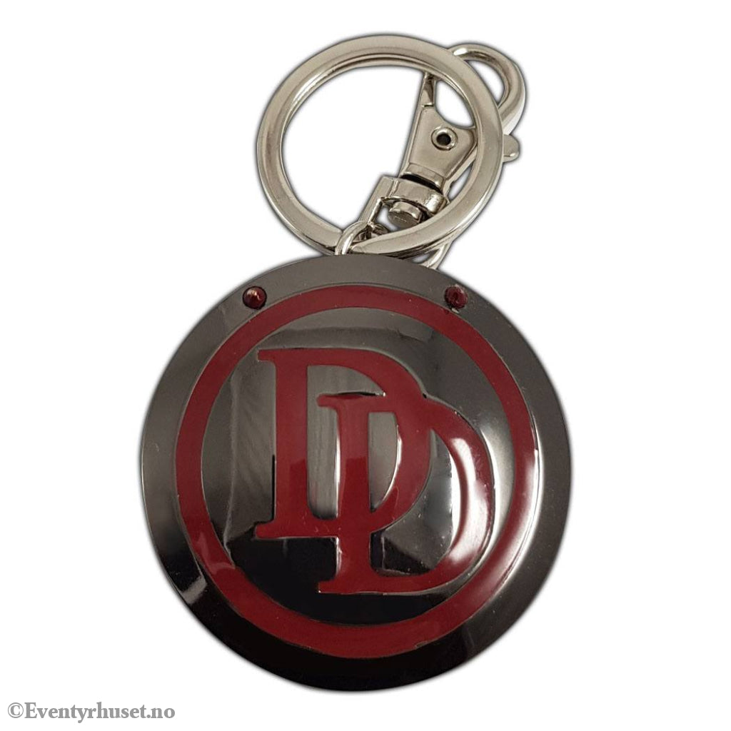 Marvel Comics Metal Keychain Daredevil Logo Fashion & Accessories