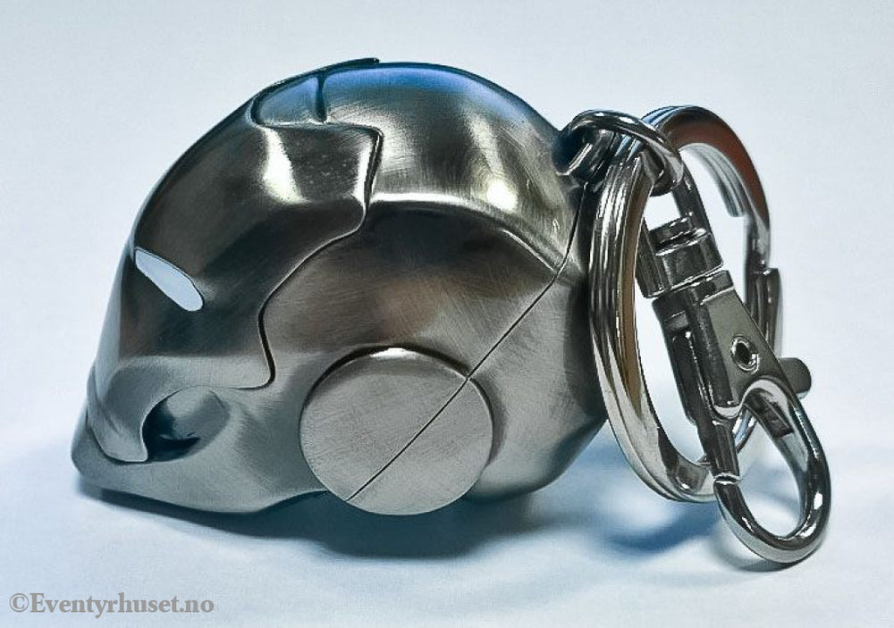 Marvel Comics Metal Keychain Iron Man Helmet Mark II Fashion & Accessories