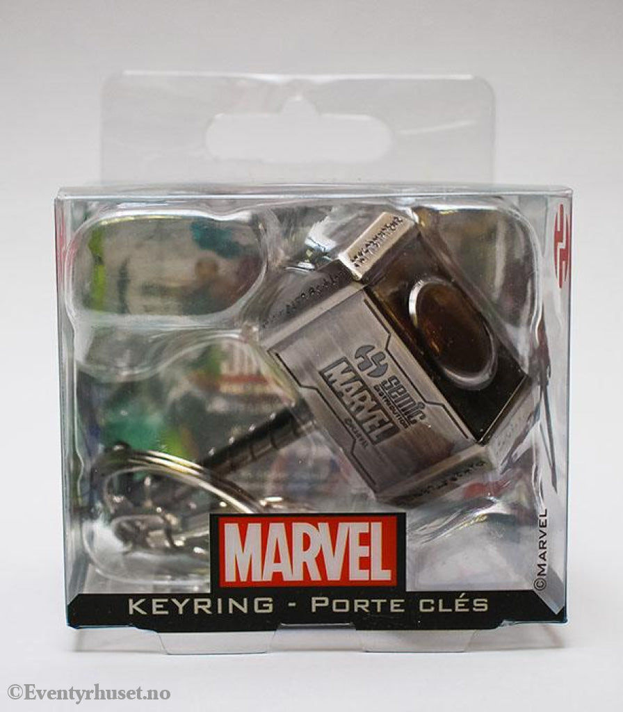 Marvel Comics Metal Keychain Thor Hammer Fashion & Accessories