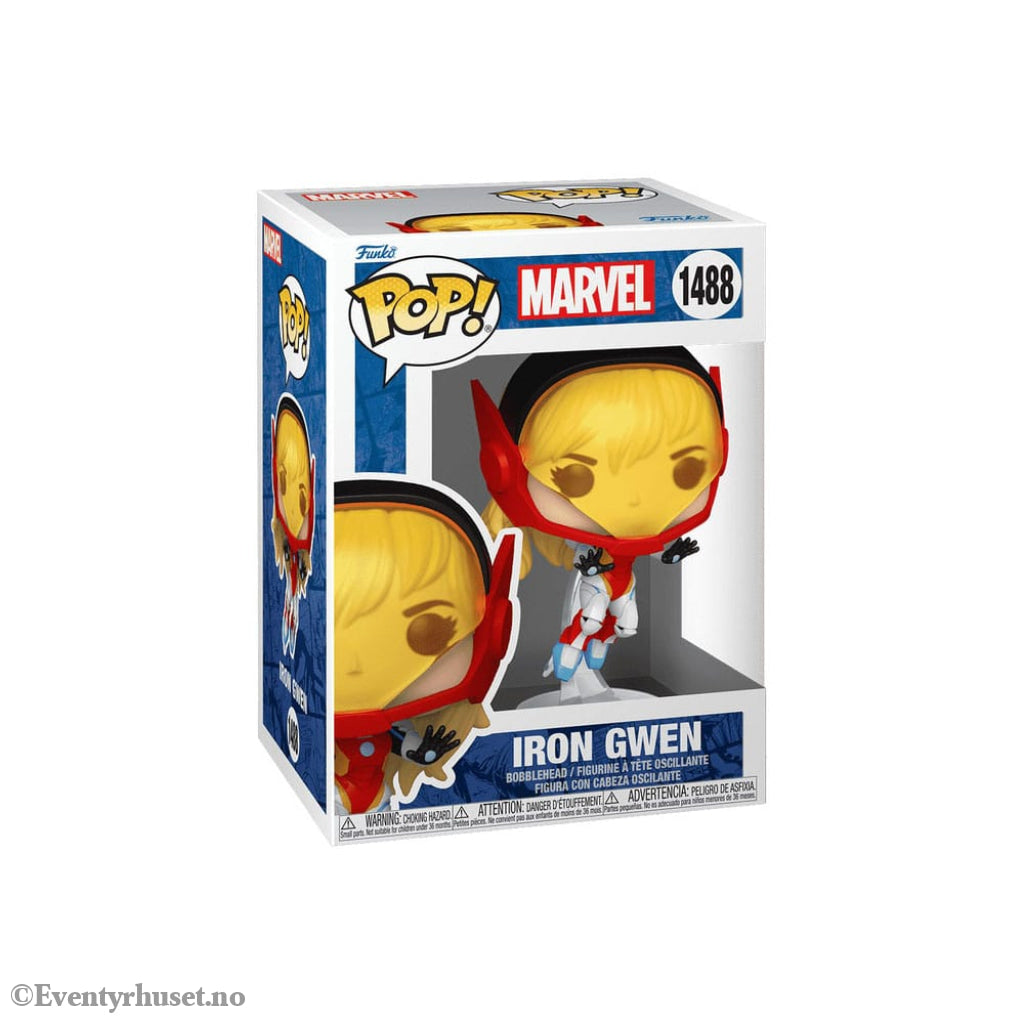 Marvel Comics POP! Comic Books Vinyl Figure Iron Gwen 9 cm Collectibles