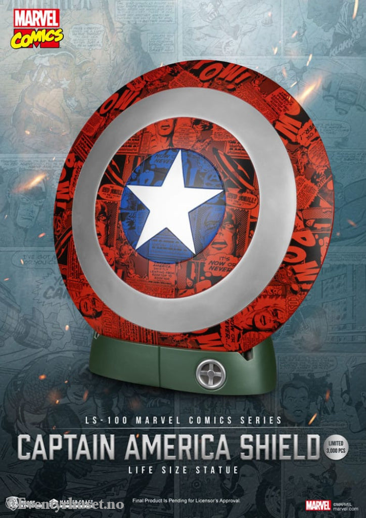 Marvel Comics PVC Captain America Shield Life Size Statue 64 cm Collectibles