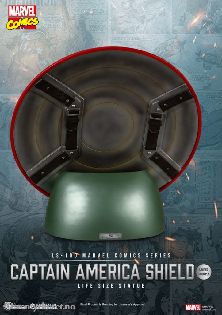 Marvel Comics PVC Captain America Shield Life Size Statue 64 cm Collectibles