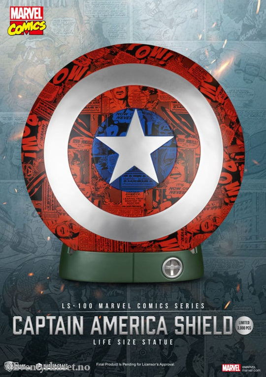 Marvel Comics PVC Captain America Shield Life Size Statue 64 cm Collectibles