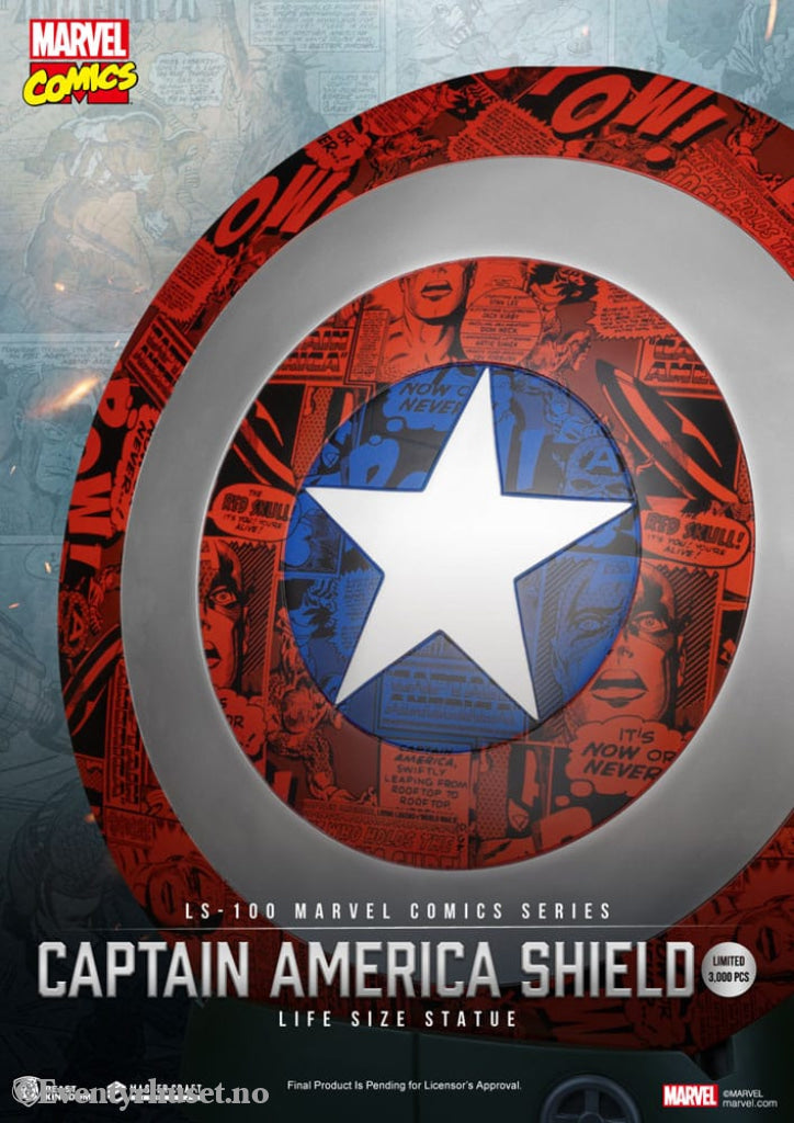Marvel Comics PVC Captain America Shield Life Size Statue 64 cm Collectibles