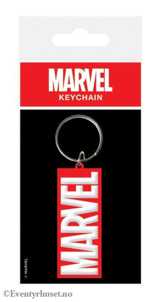 Marvel Comics Rubber Keychain Logo 6 cm Fashion & Accessories