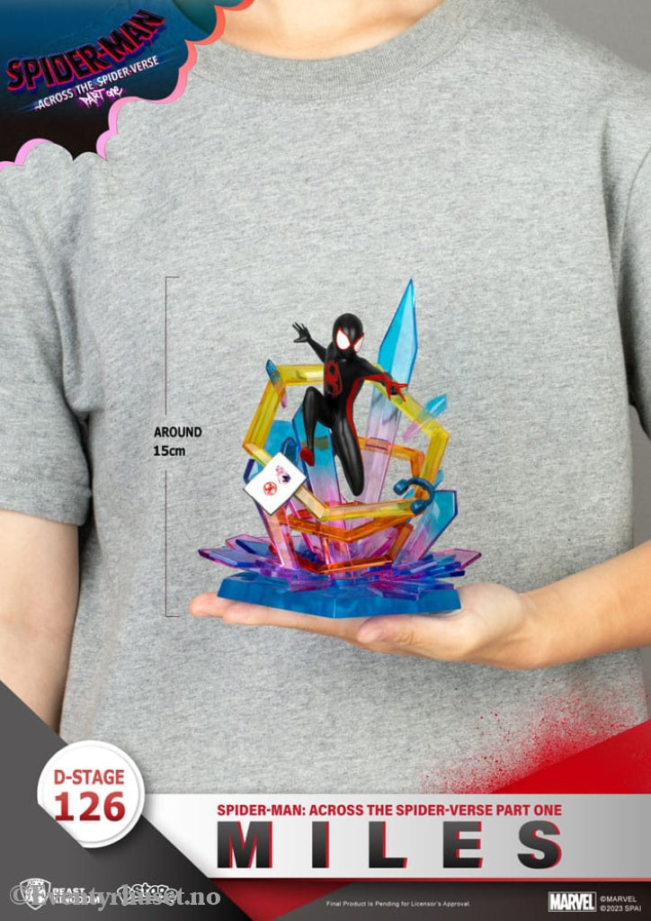 Marvel D-Stage PVC Diorama Spider-Man: Across the Spider-Verse Part One-Miles 15 cm Collectibles