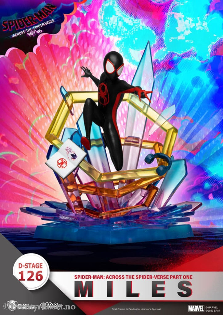 Marvel D-Stage PVC Diorama Spider-Man: Across the Spider-Verse Part One-Miles 15 cm Collectibles