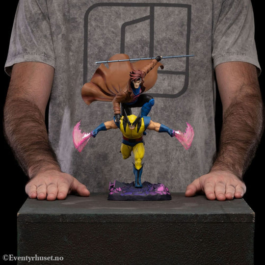 Marvel Deluxe Art Scale Statue 1/10 X-Men´97 Gambit & Wolverine 29 cm Collectibles